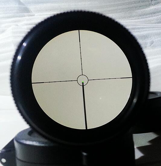 BOG 3-9X40 OPTIC FIBRE (GREEN) Illuminated Rifle Scope With Mount BO-SSC3301-BK