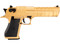 CYBERGUN LICENSED WE Desert Eagle .50 AE Full Metal Gas Blowback Airsoft Pistol (Gold Tigerstripe)