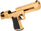 CYBERGUN LICENSED WE Desert Eagle .50 AE Full Metal Gas Blowback Airsoft Pistol (Gold Tigerstripe)