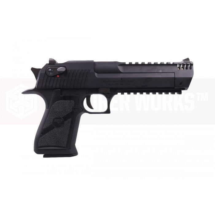 Cybergun LICENSED WE Desert Eagle L6 .50AE GBB Pistol ( Black )