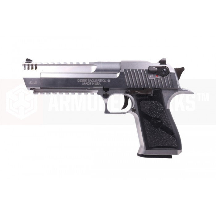 Cybergun LICENSED WE Desert Eagle L6 .50AE GBB Pistol ( Silver )
