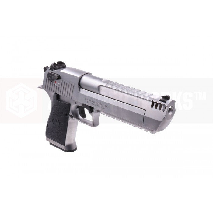 Cybergun LICENSED WE Desert Eagle L6 .50AE GBB Pistol ( Silver )