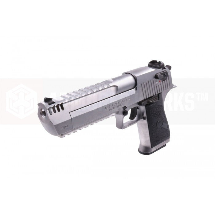 Cybergun LICENSED WE Desert Eagle L6 .50AE GBB Pistol ( Silver )