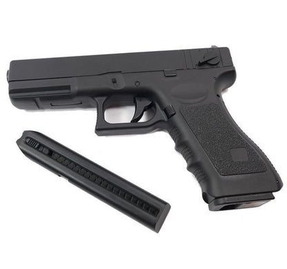CYMA G18C SEMI/FULL AUTO Electric Pistol AEP (Black)