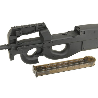 CYMA P90 CQB SMG AEG RIFLE (BLACK) CM060