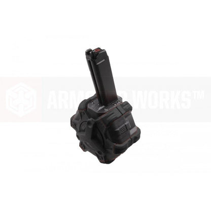 BK 350rds Drum Airsoft Toy Mag For Marui WE AW G17 G18c G19 G22 G23 G26 G34 GBB