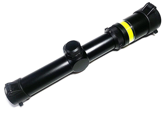 BOG 1.5-6X24 OPTIC FIBRE (GREEN) Illuminated Rifle Scope With Mount BO-SSC3101BK