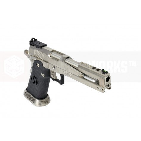 Armorer Works Double Barrel Hi-Capa GBB Pistol (Black)