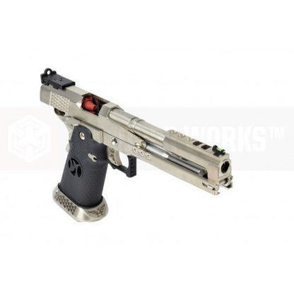 Armorer Works Double Barrel Hi-Capa GBB Pistol (Black)