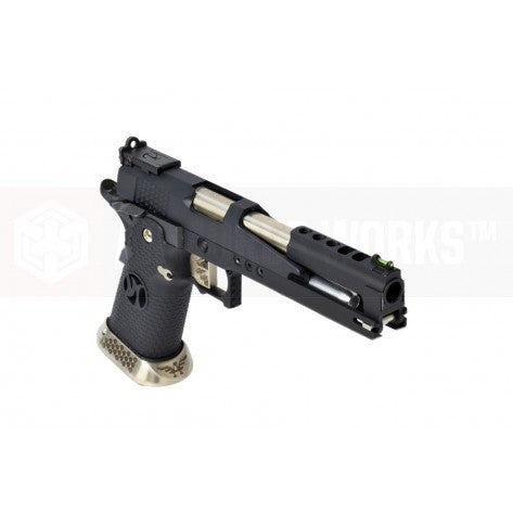 Armorer Works 6 inch Dragon Hi-Capa GBB Pistol (Black)