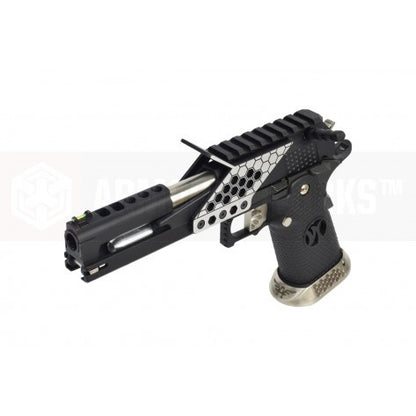 Armorer Works 6 inch Dragon Hi-Capa GBB Pistol (Black)