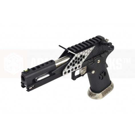 Armorer Works 6 inch Dragon Hi-Capa GBB Pistol (Black)