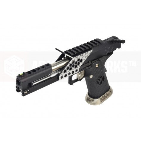 Armorer Works 6 inch Dragon Hi-Capa GBB Pistol (Black)
