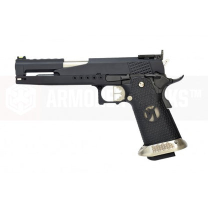 Armorer Works 6 inch Dragon Hi-Capa GBB Pistol (Black)