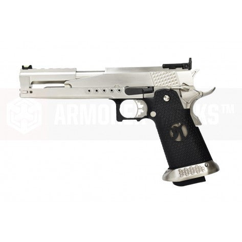 Armorer Works Double Barrel Hi-Capa GBB Pistol (Black)