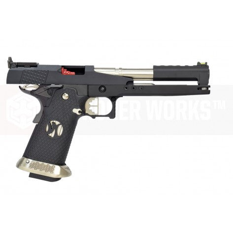 Armorer Works 6 inch Dragon Hi-Capa GBB Pistol (Black)