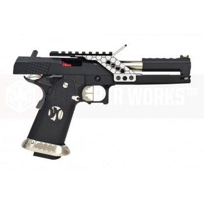 Armorer Works 6 inch Dragon Hi-Capa GBB Pistol (Black)