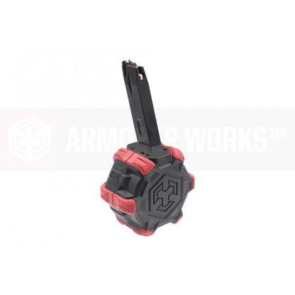 AW Custom 350rds Drum Airsoft Magazine For Tokyo Marui / WE / AW M9 Series GBB