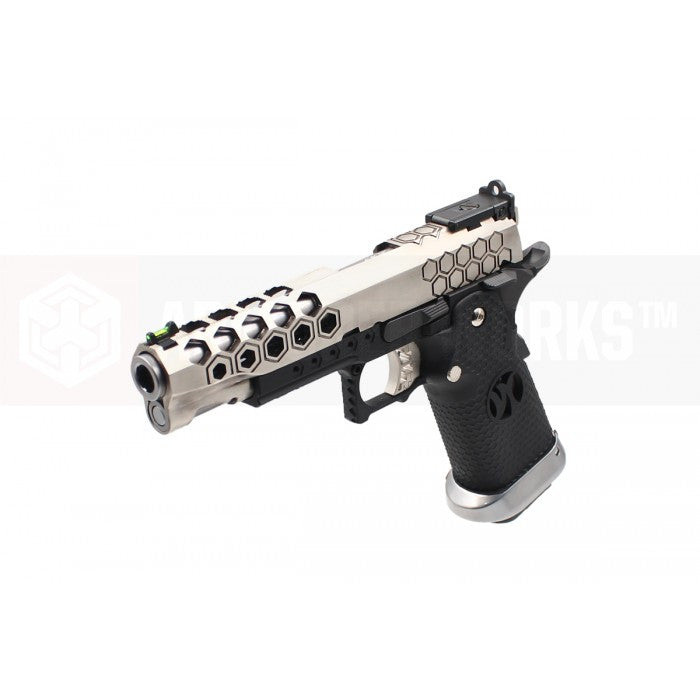Armoreworks Custom HX2531 GBB Pistol ( Full Auto / Silver )