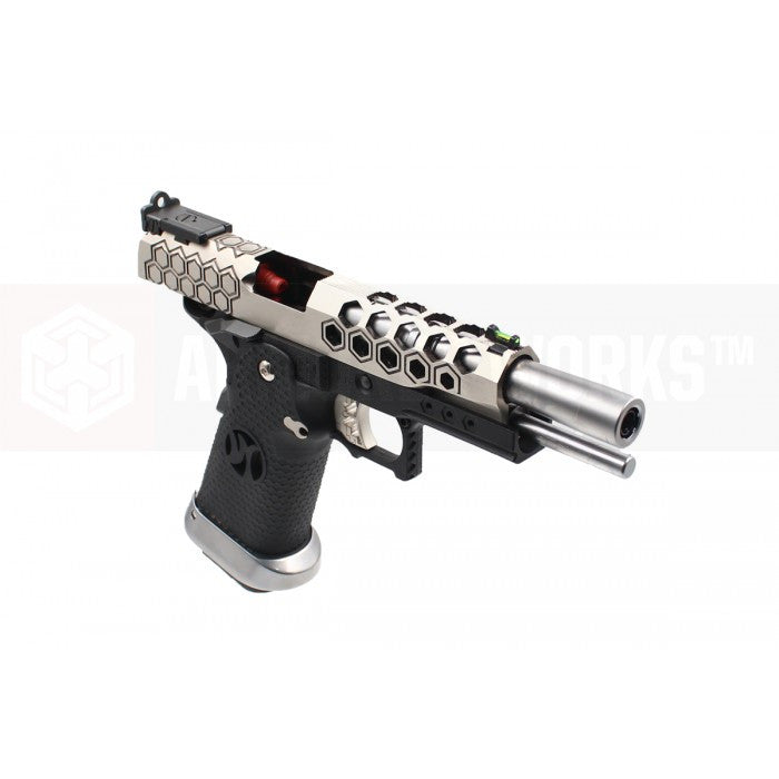 Armoreworks Custom HX2531 GBB Pistol ( Full Auto / Silver )