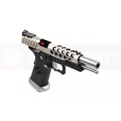 Armoreworks Custom HX2531 GBB Pistol ( Full Auto / Silver )