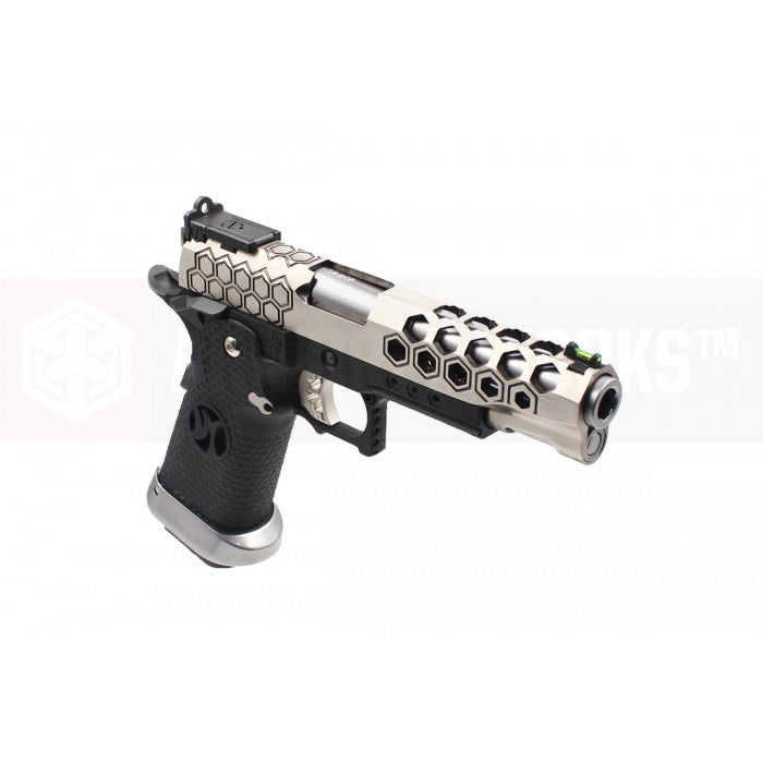Armoreworks Custom HX2531 GBB Pistol ( Full Auto / Silver )