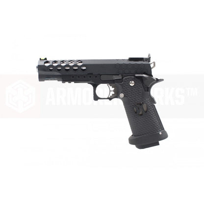 Armoreworks Custom HX2532 GBB Pistol ( Full Auto / Black )