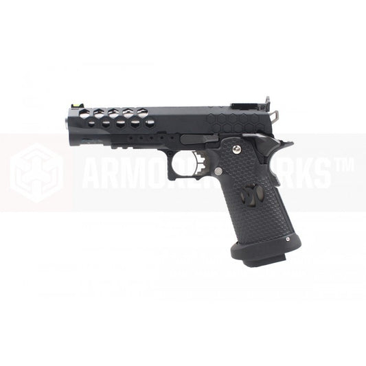 Armoreworks Custom HX2532 GBB Pistol ( Full Auto / Black )