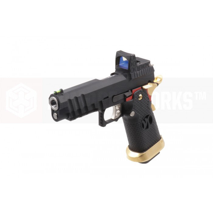 Armoreworks Custom HX2631 GBB Pistol ( Full Auto / Black / Gold )