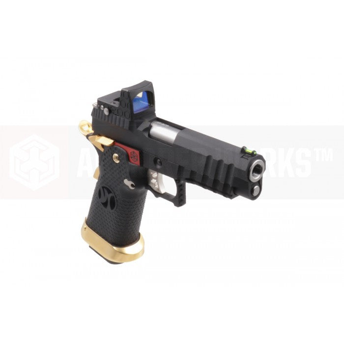 Armoreworks Custom HX2631 GBB Pistol ( Full Auto / Black / Gold )