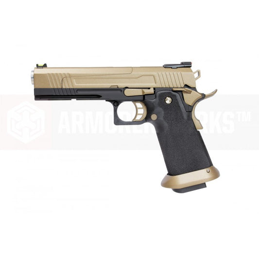 Armoreworks Custom HX1033 GBB Pistol (SPLIT SLIDE / FULL AUTO)