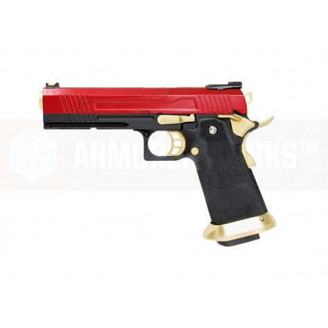 Armorer Works Hi-Capa 5.1 Hi-Speed GBB Pistol (Red)
