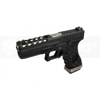 Armorer Works BSB HEX CUT GBB Pistol (BK/BK)