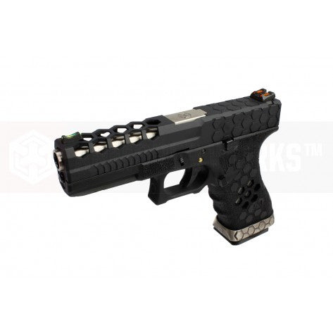 Armorer Works BSB HEX CUT GBB Pistol (BK/BK)