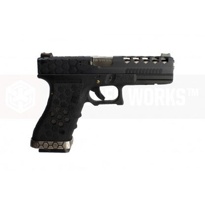 Armorer Works BSB HEX CUT GBB Pistol (BK/BK)