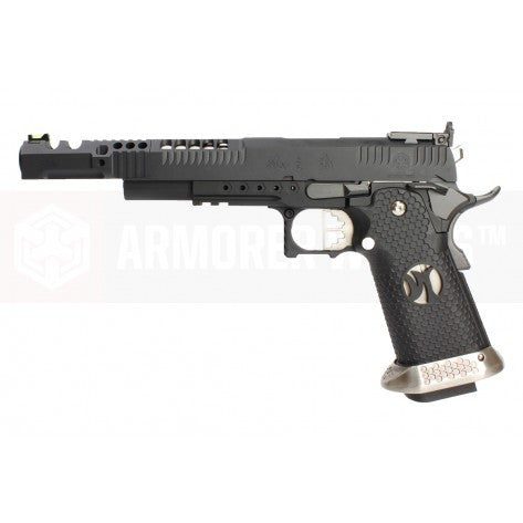 ARMORER WORKS HX2402 .38 Supercomp Race GBB Airsoft Pistol with Scope Mount