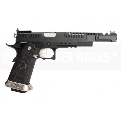 ARMORER WORKS HX2402 .38 Supercomp Race GBB Airsoft Pistol with Scope Mount