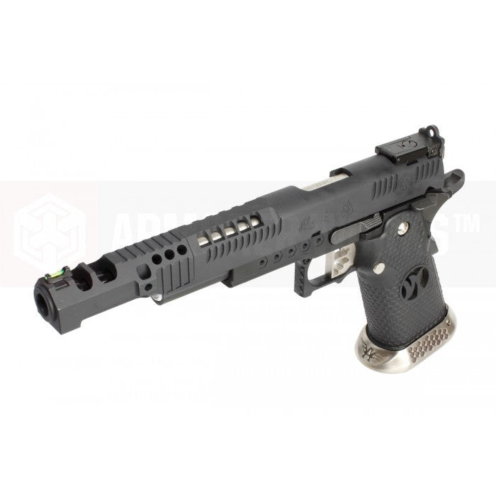 Armoreworks Custom HX2432 .38 SUPERCOMP RACE GBB Pistol ( Full Auto / Black )