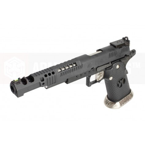 ARMORER WORKS HX2402 .38 Supercomp Race GBB Airsoft Pistol with Scope Mount