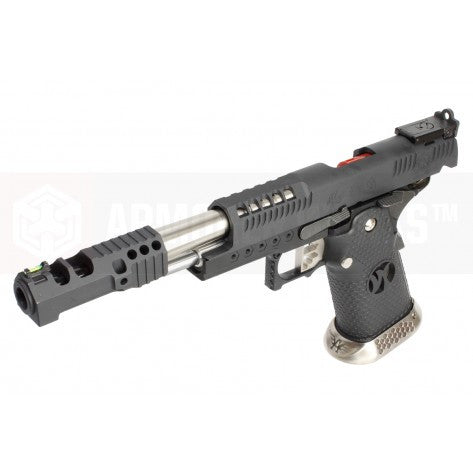 ARMORER WORKS HX2402 .38 Supercomp Race GBB Airsoft Pistol with Scope Mount
