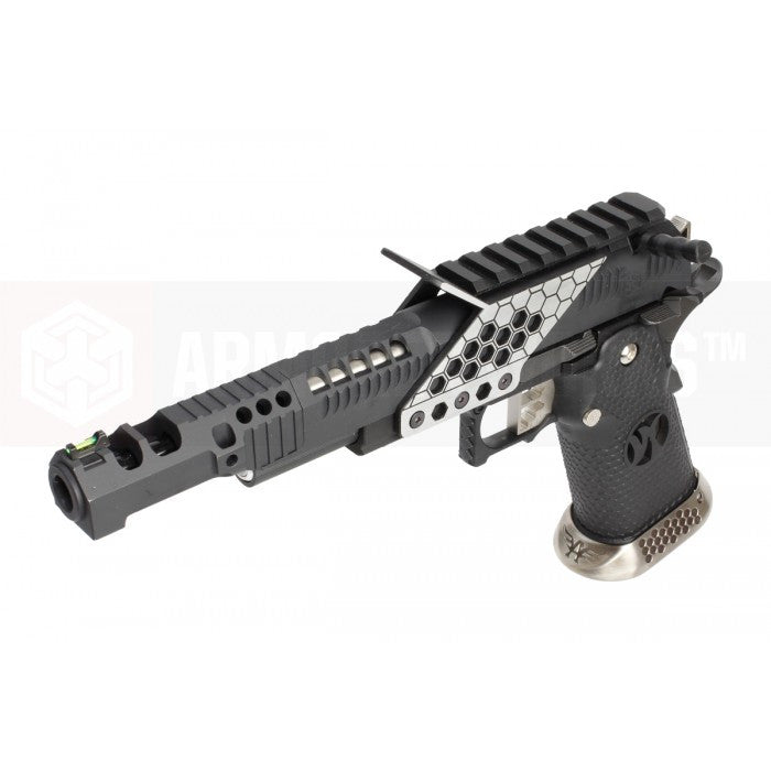 Armoreworks Custom HX2432 .38 SUPERCOMP RACE GBB Pistol ( Full Auto / Black )