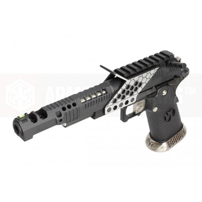 Armoreworks Custom HX2432 .38 SUPERCOMP RACE GBB Pistol ( Full Auto / Black )