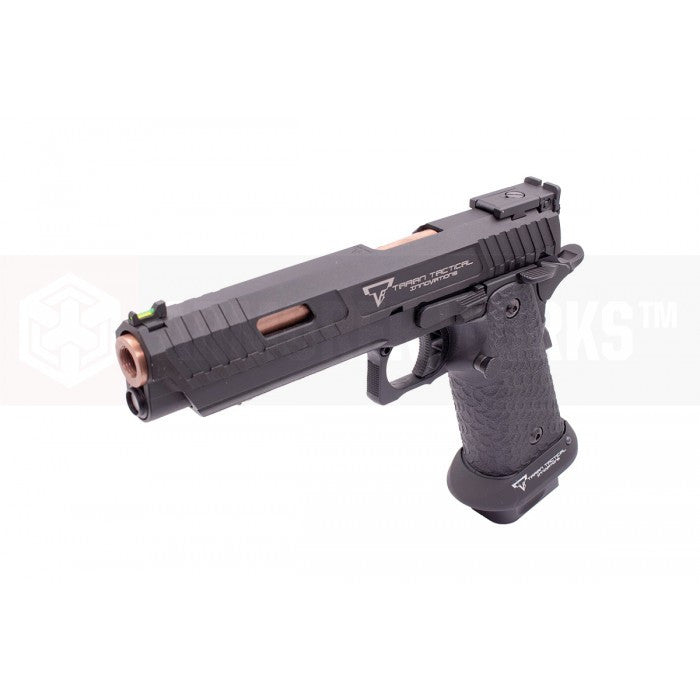 EMG TTI LICENCED 2011 COMBAT MASTER HI-CAPA GBB PISTOL AIRSOFT ( DISTINCT ) ( SEMI & FULL AUTO )