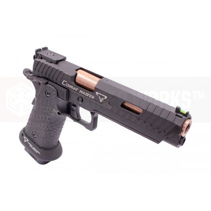 EMG TTI LICENCED 2011 COMBAT MASTER HI-CAPA GBB PISTOL AIRSOFT ( DISTINCT ) ( SEMI & FULL AUTO )