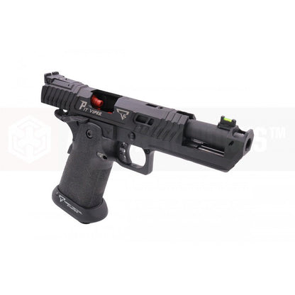 EMG TTI LICENSED JW4 2011 PIT VIPER HI-CAPA GBB PISTOL AIRSOFT ( BLACK VERSION ) ( BY AW CUSTOM / STANDARD / GAS / TT-PV0101 ) ( LICENSED BY TARAN TACTICAL INNOVATIONS ) ( JOHN WICK )