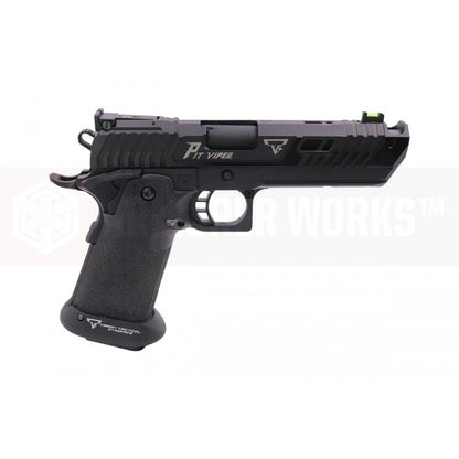 EMG TTI LICENSED JW4 2011 PIT VIPER HI-CAPA GBB PISTOL AIRSOFT ( BLACK VERSION ) ( BY AW CUSTOM / STANDARD / GAS / TT-PV0101 ) ( LICENSED BY TARAN TACTICAL INNOVATIONS ) ( JOHN WICK )