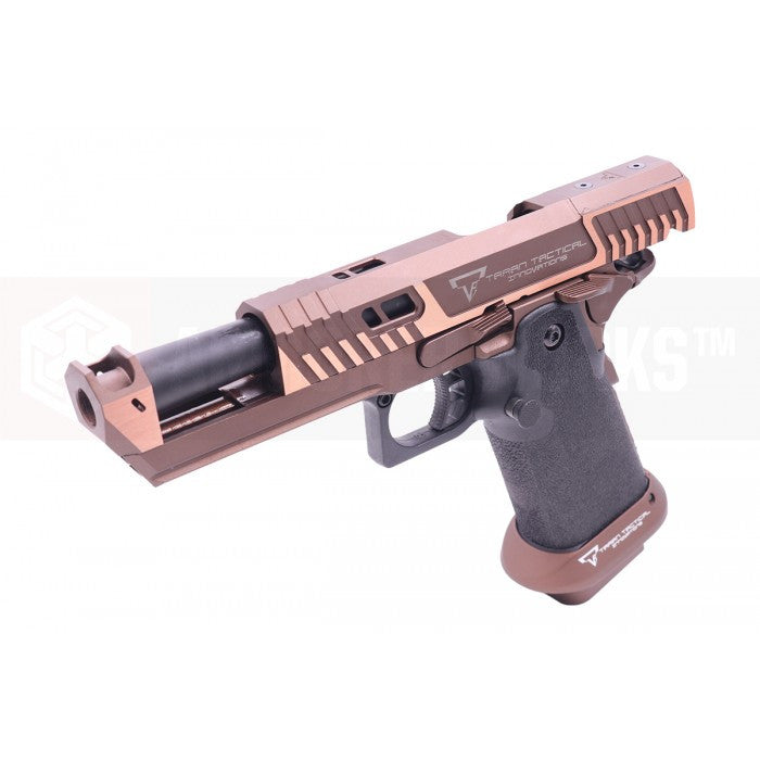 EMG TTI LICENSED JW4 SAND VIPER HI-CAPA GBB PISTOL AIRSOFT ( BY AW CUSTOM / SEMI-AUTO / FULL AUTO / GAS / TT-SV0130 ) ( LICENSED BY TARAN TACTICAL INNOVATIONS ) ( JOHN WICK )